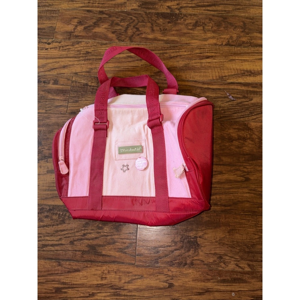 American Girl Pink And Red Weekend Duffle Bag